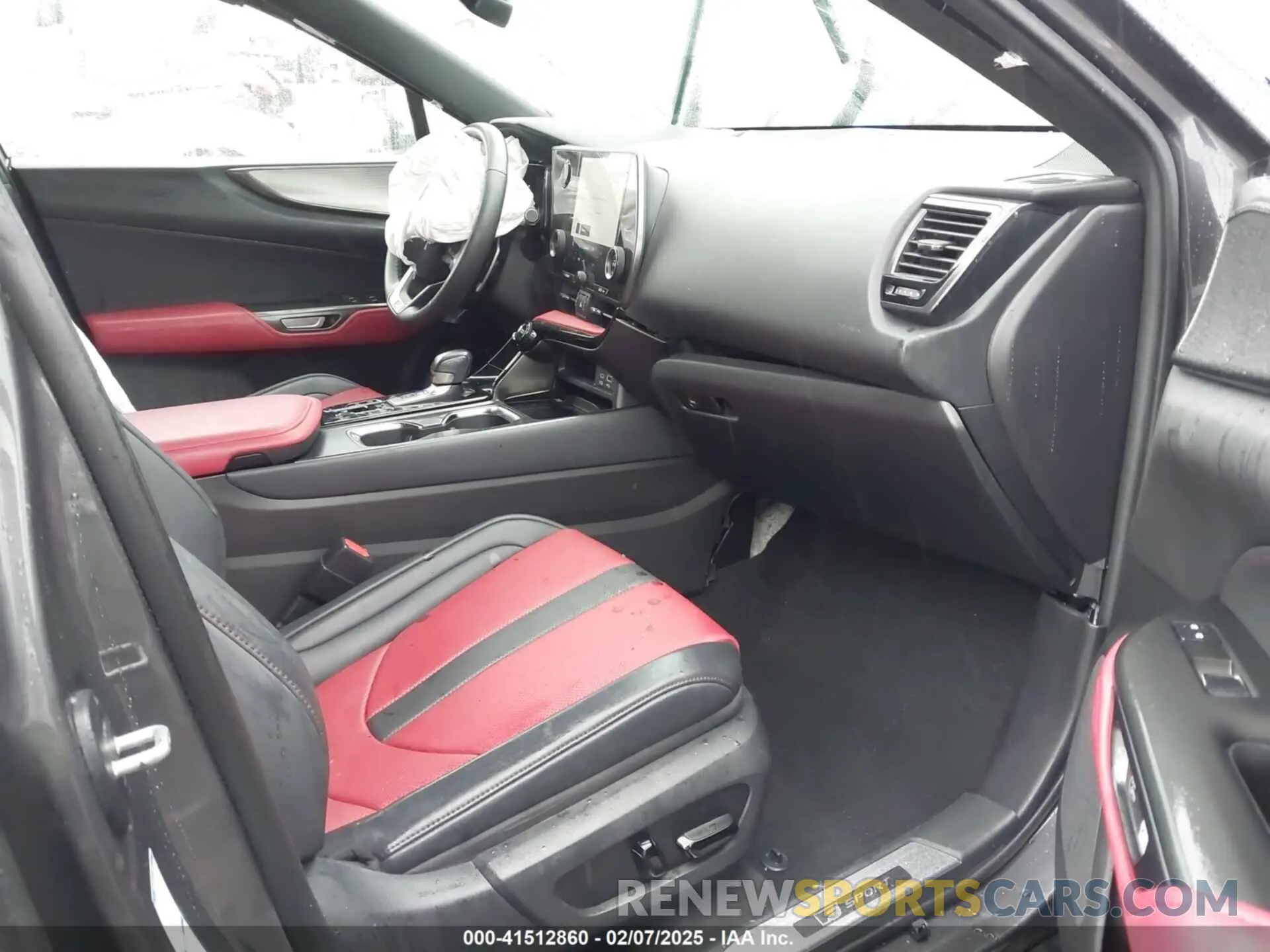 5 fotografías del automóvil dañado 2T2KGCEZ4NC012724 LEXUS NX 350 2022