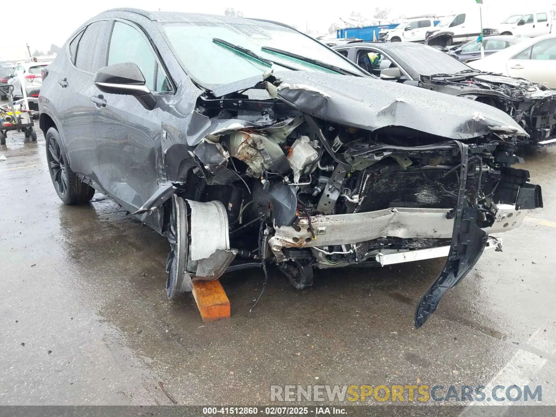 6 fotografías del automóvil dañado 2T2KGCEZ4NC012724 LEXUS NX 350 2022