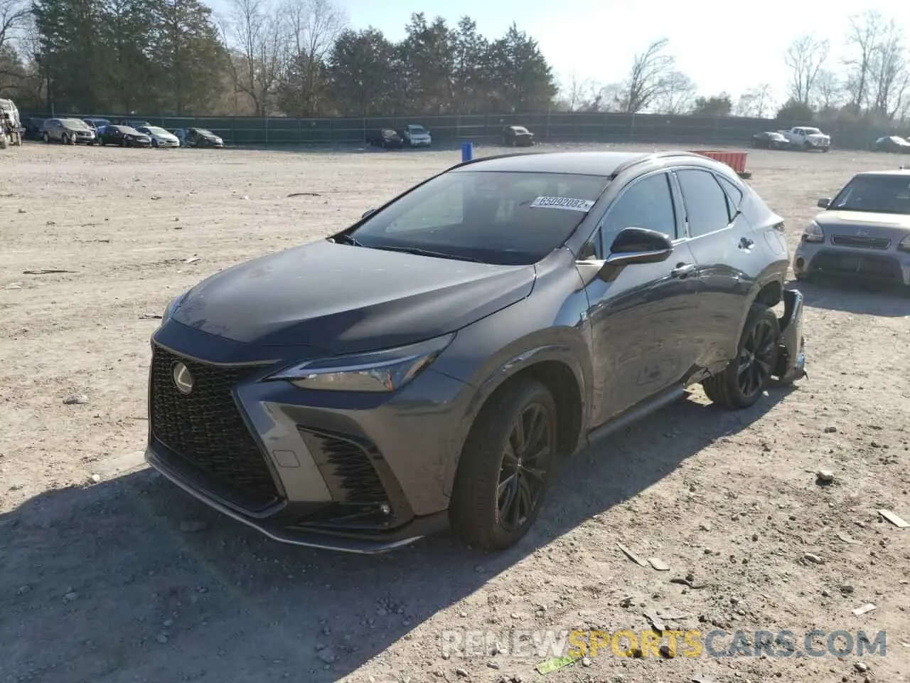 2 fotografías del automóvil dañado 2T2KGCEZ6NC006424 LEXUS NX 350 2022