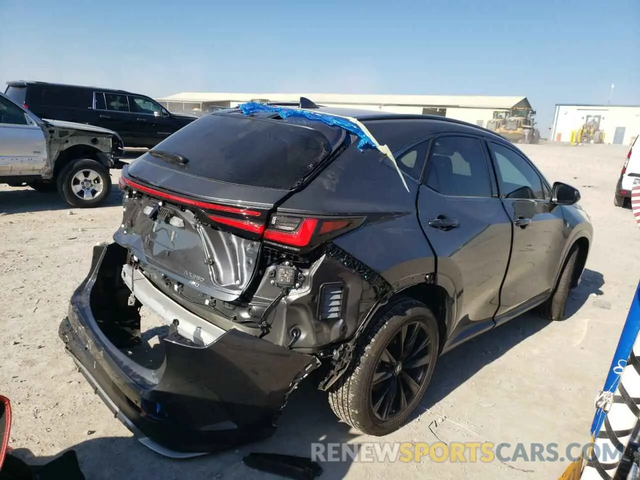 4 fotografías del automóvil dañado 2T2KGCEZ6NC006424 LEXUS NX 350 2022