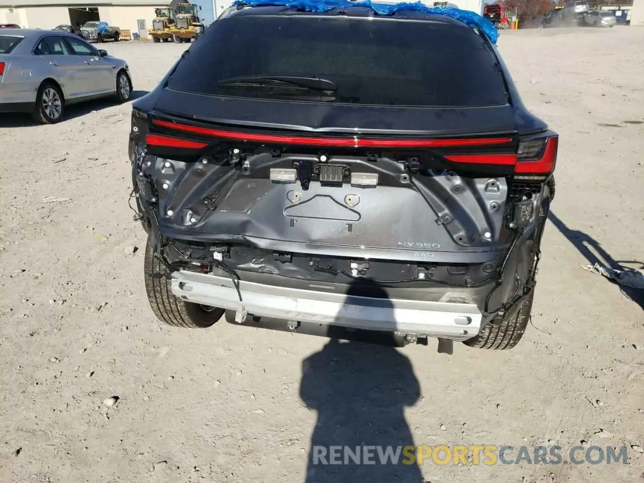 9 fotografías del automóvil dañado 2T2KGCEZ6NC006424 LEXUS NX 350 2022