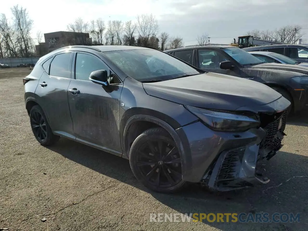 4 fotografías del automóvil dañado 2T2KGCEZ9NC003484 LEXUS NX 350 2022