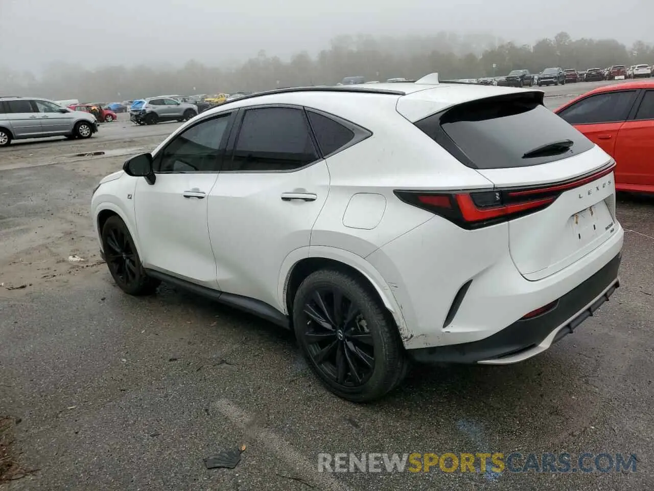 2 fotografías del automóvil dañado 2T2KGCEZ9NC010130 LEXUS NX 350 2022