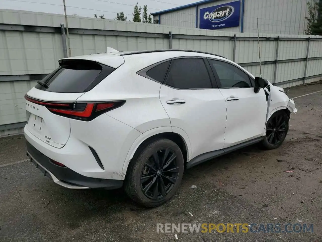 3 fotografías del automóvil dañado 2T2KGCEZ9NC010130 LEXUS NX 350 2022