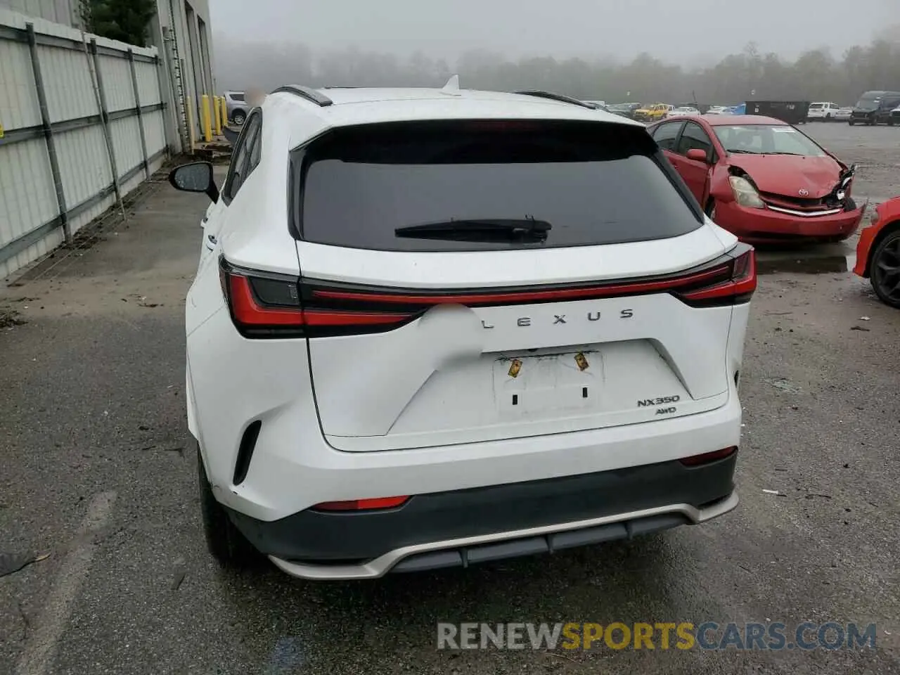 6 fotografías del automóvil dañado 2T2KGCEZ9NC010130 LEXUS NX 350 2022