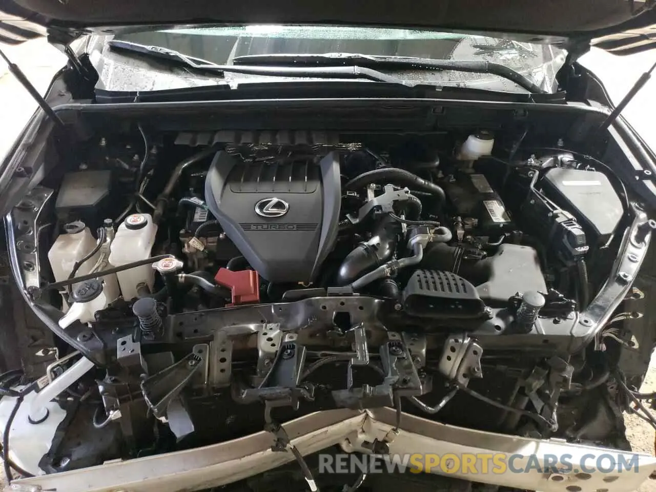 11 fotografías del automóvil dañado 2T2KGCEZ9NC016011 LEXUS NX 350 2022