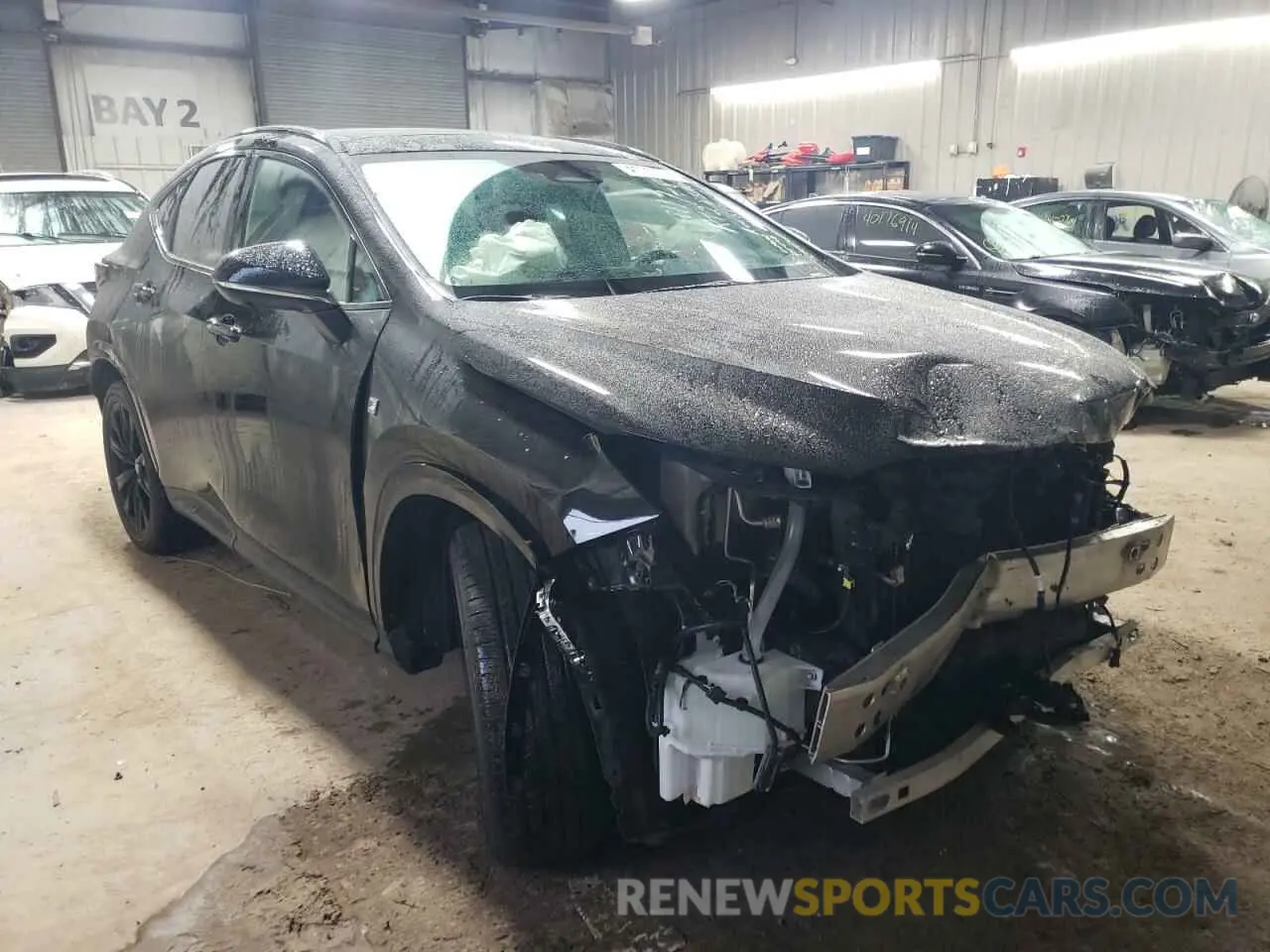 4 fotografías del automóvil dañado 2T2KGCEZ9NC016011 LEXUS NX 350 2022