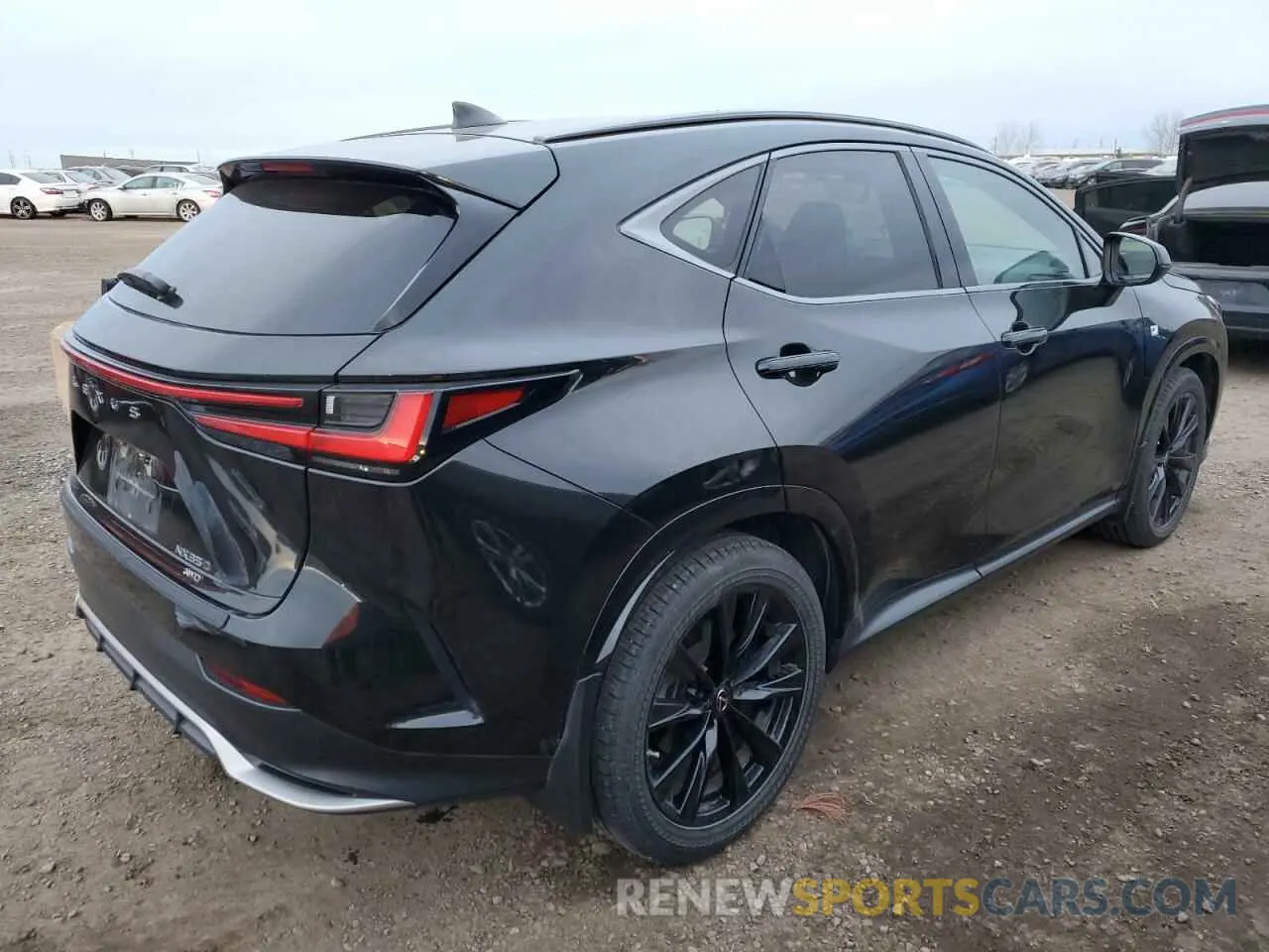 3 fotografías del automóvil dañado 2T2KGCEZXNC001551 LEXUS NX 350 2022
