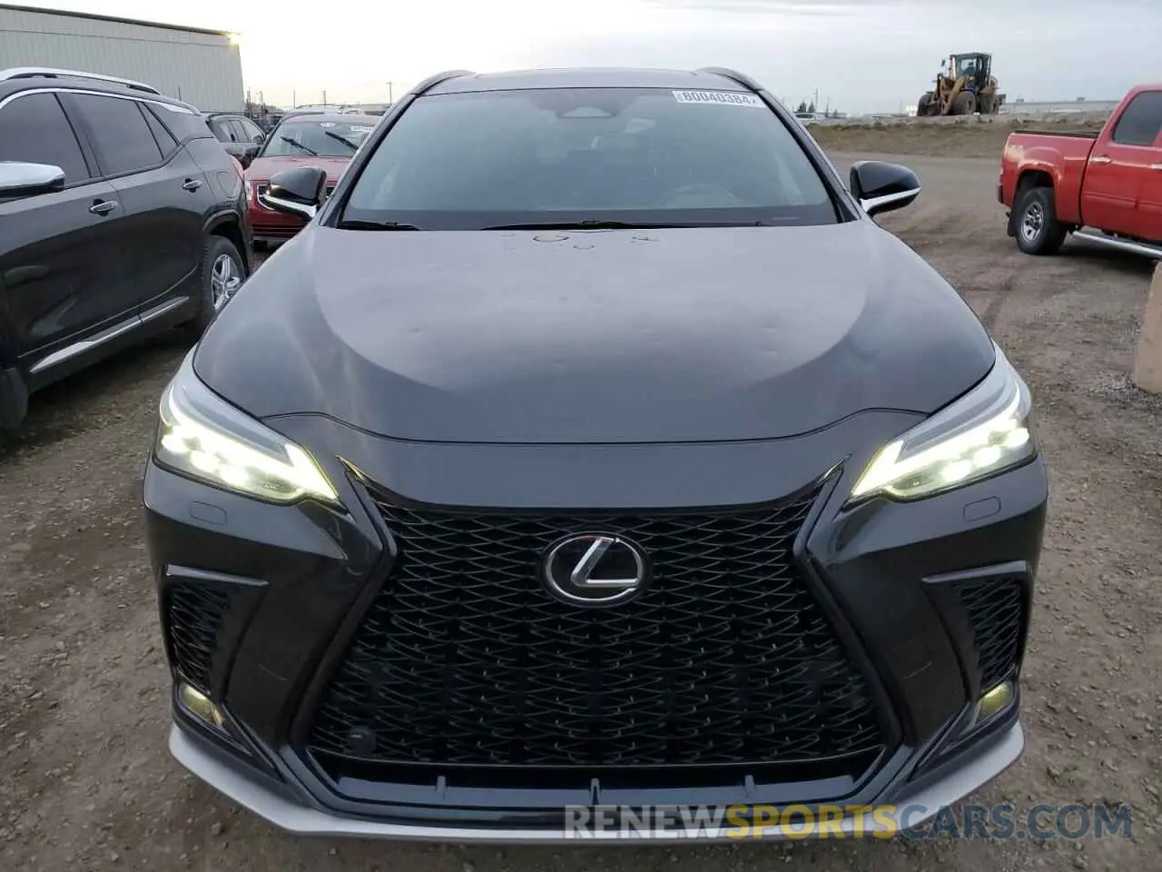 5 fotografías del automóvil dañado 2T2KGCEZXNC001551 LEXUS NX 350 2022