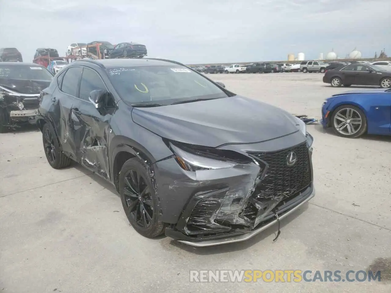 1 fotografías del automóvil dañado 2T2KGCEZXNC004627 LEXUS NX 350 2022