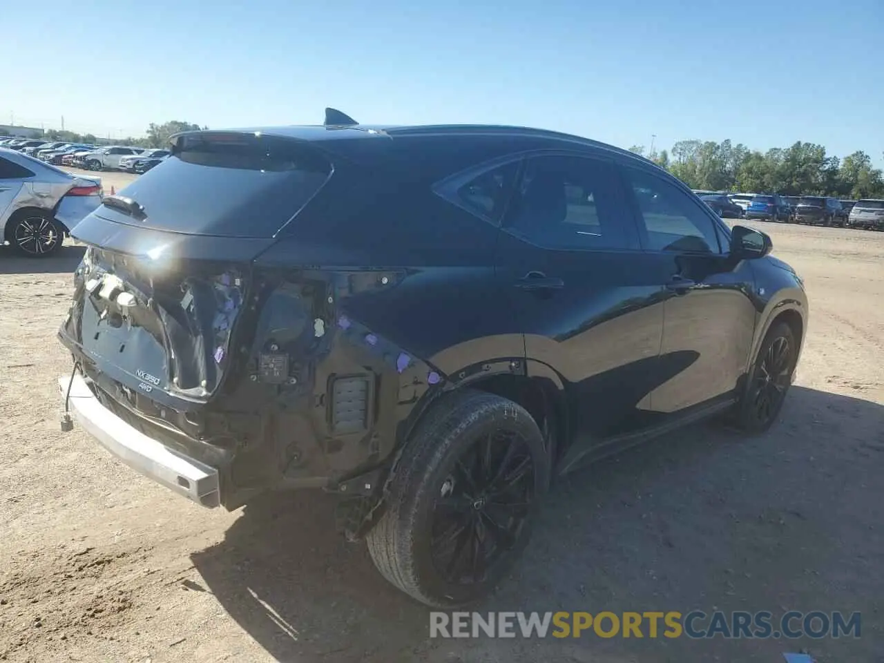 3 fotografías del automóvil dañado 2T2KGCEZXNC005132 LEXUS NX 350 2022