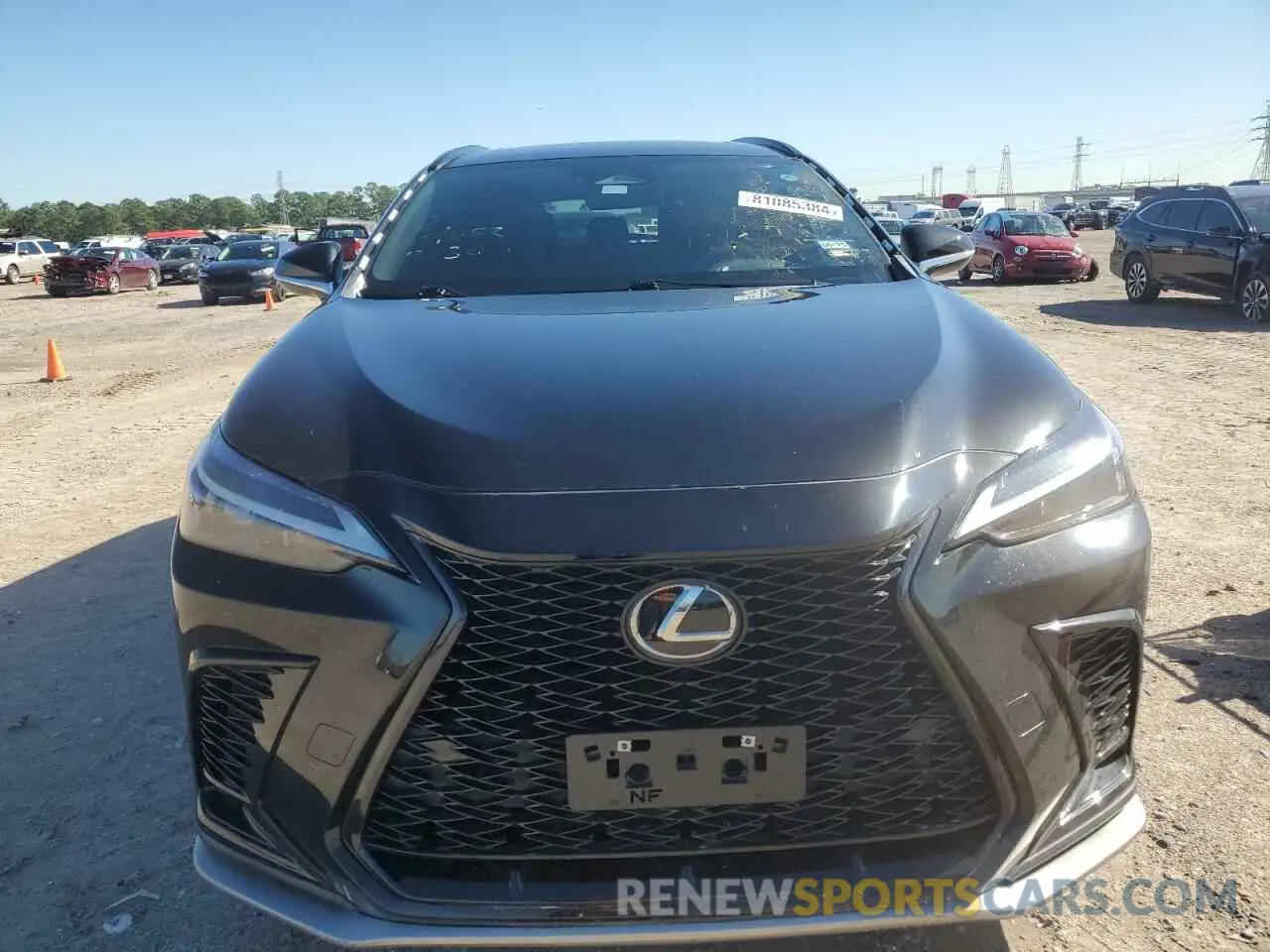 5 fotografías del automóvil dañado 2T2KGCEZXNC005132 LEXUS NX 350 2022