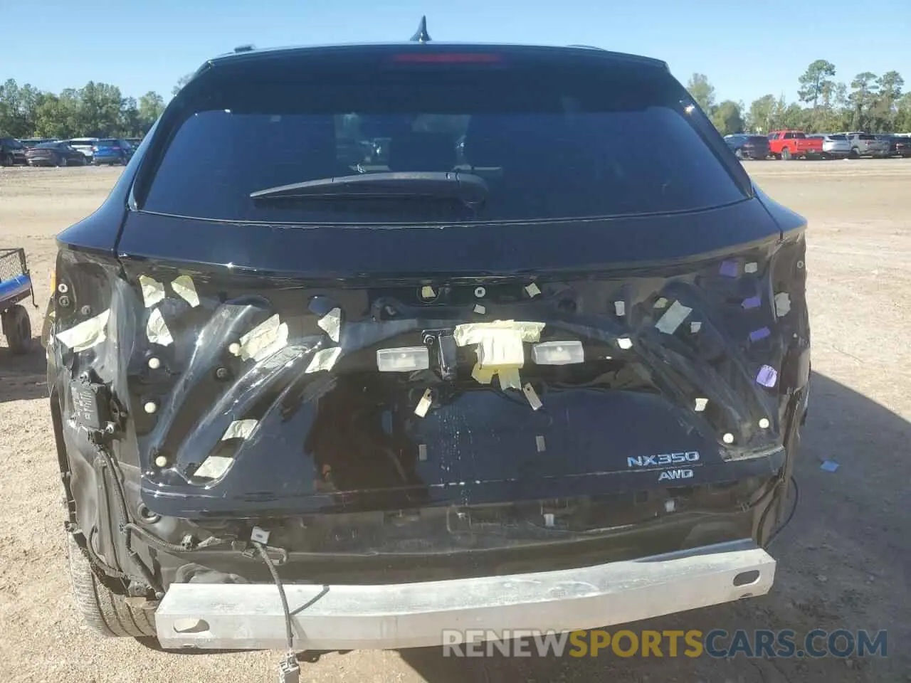 6 fotografías del automóvil dañado 2T2KGCEZXNC005132 LEXUS NX 350 2022