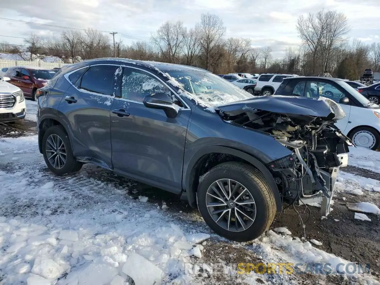 4 fotografías del automóvil dañado JTJAGCEZ8N2002807 LEXUS NX 350 2022
