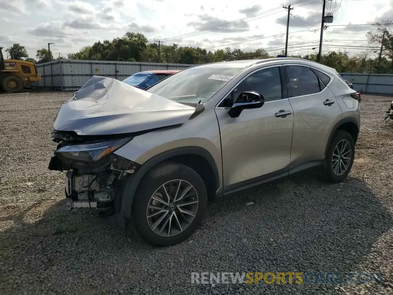 1 fotografías del automóvil dañado JTJAGCEZ8N2003942 LEXUS NX 350 2022