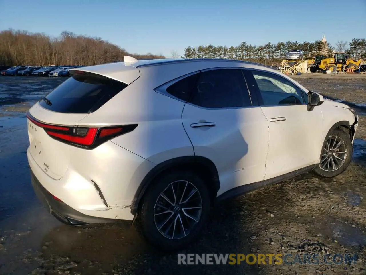 3 fotografías del automóvil dañado JTJAGCEZ8N5000392 LEXUS NX 350 2022