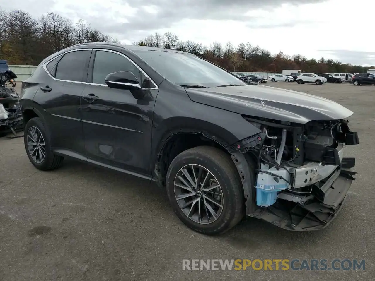 4 fotografías del automóvil dañado JTJAGCEZ9N5004239 LEXUS NX 350 2022