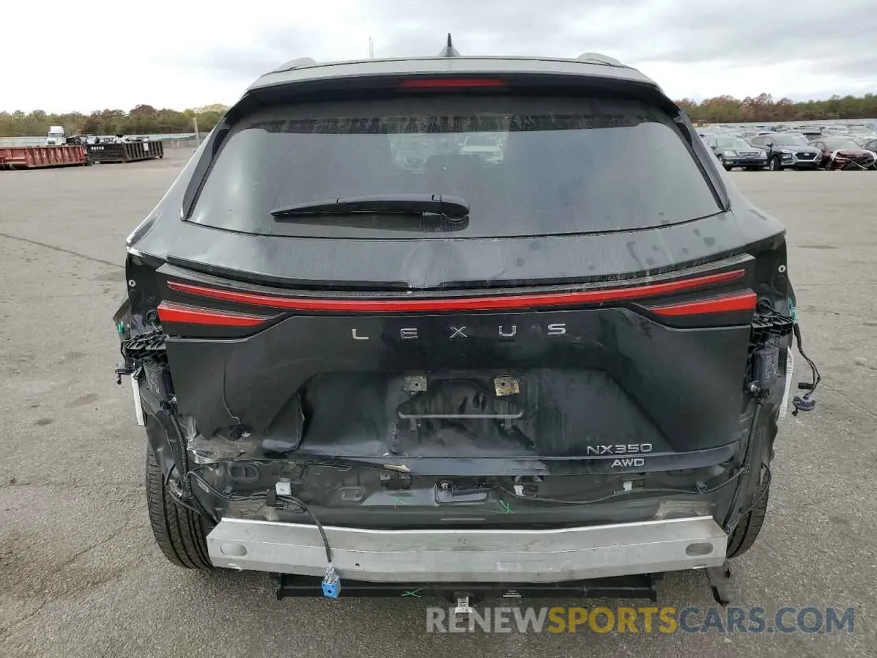 6 fotografías del automóvil dañado JTJAGCEZ9N5004239 LEXUS NX 350 2022