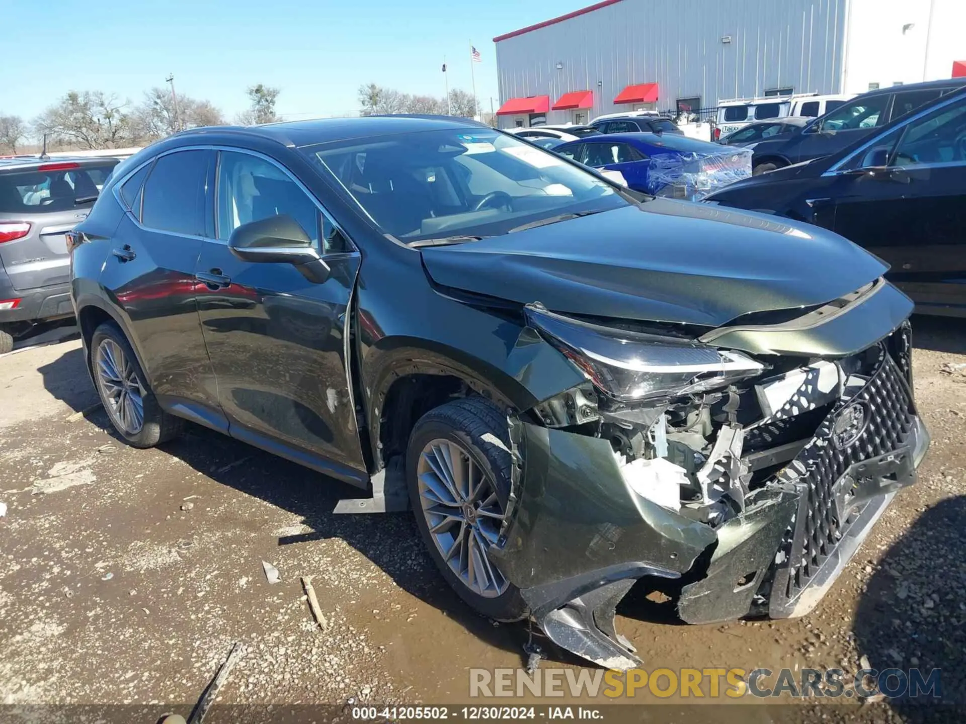 1 fotografías del automóvil dañado JTJGGCEZ0N2001029 LEXUS NX 350 2022