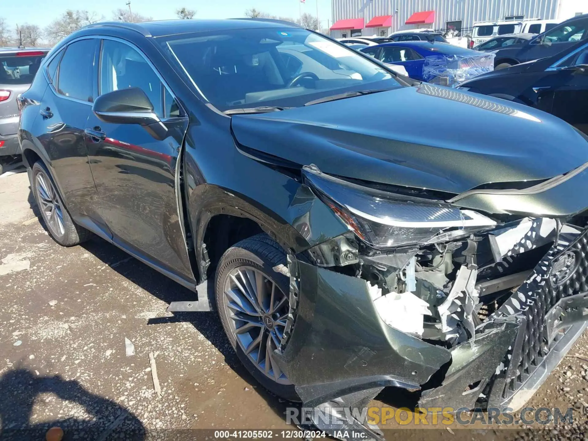 6 fotografías del automóvil dañado JTJGGCEZ0N2001029 LEXUS NX 350 2022