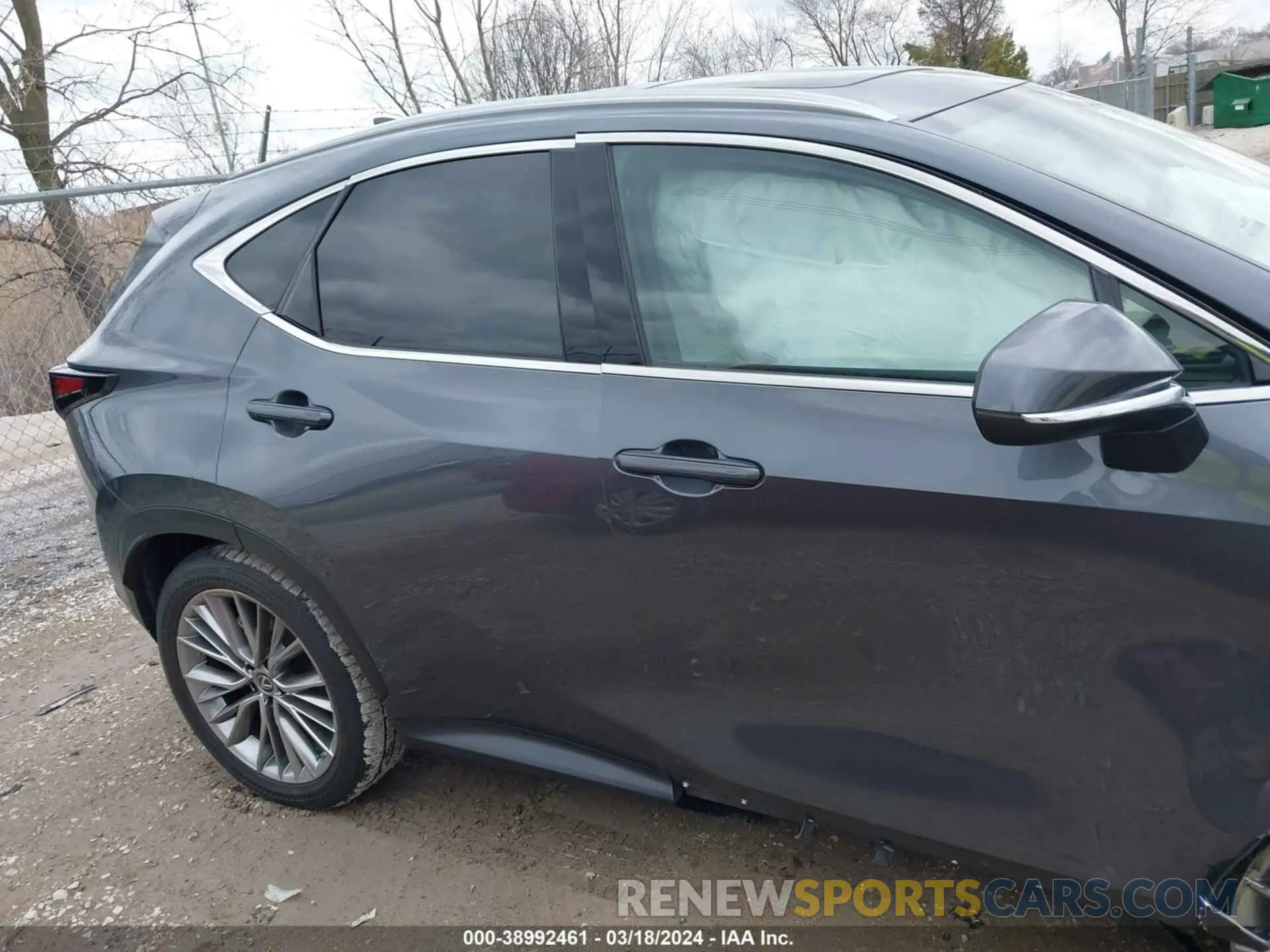 12 fotografías del automóvil dañado JTJGGCEZ0N2001581 LEXUS NX 350 2022