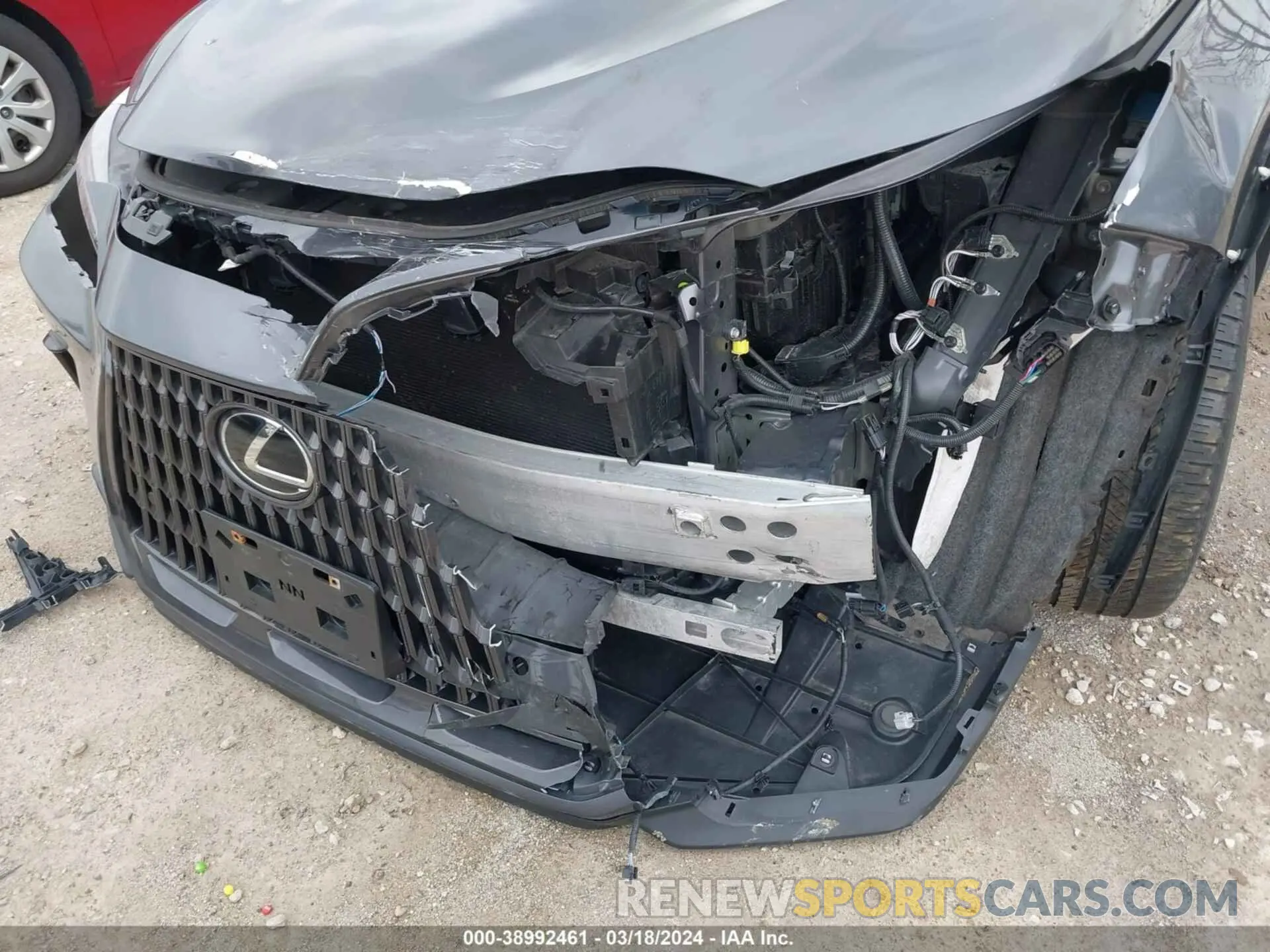 6 fotografías del automóvil dañado JTJGGCEZ0N2001581 LEXUS NX 350 2022