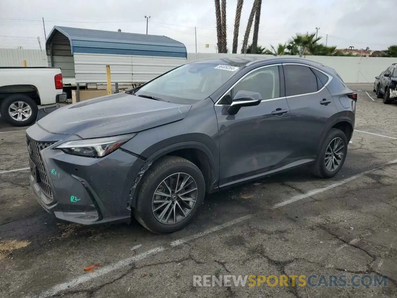 1 fotografías del automóvil dañado JTJGGCEZ2N5003802 LEXUS NX 350 2022
