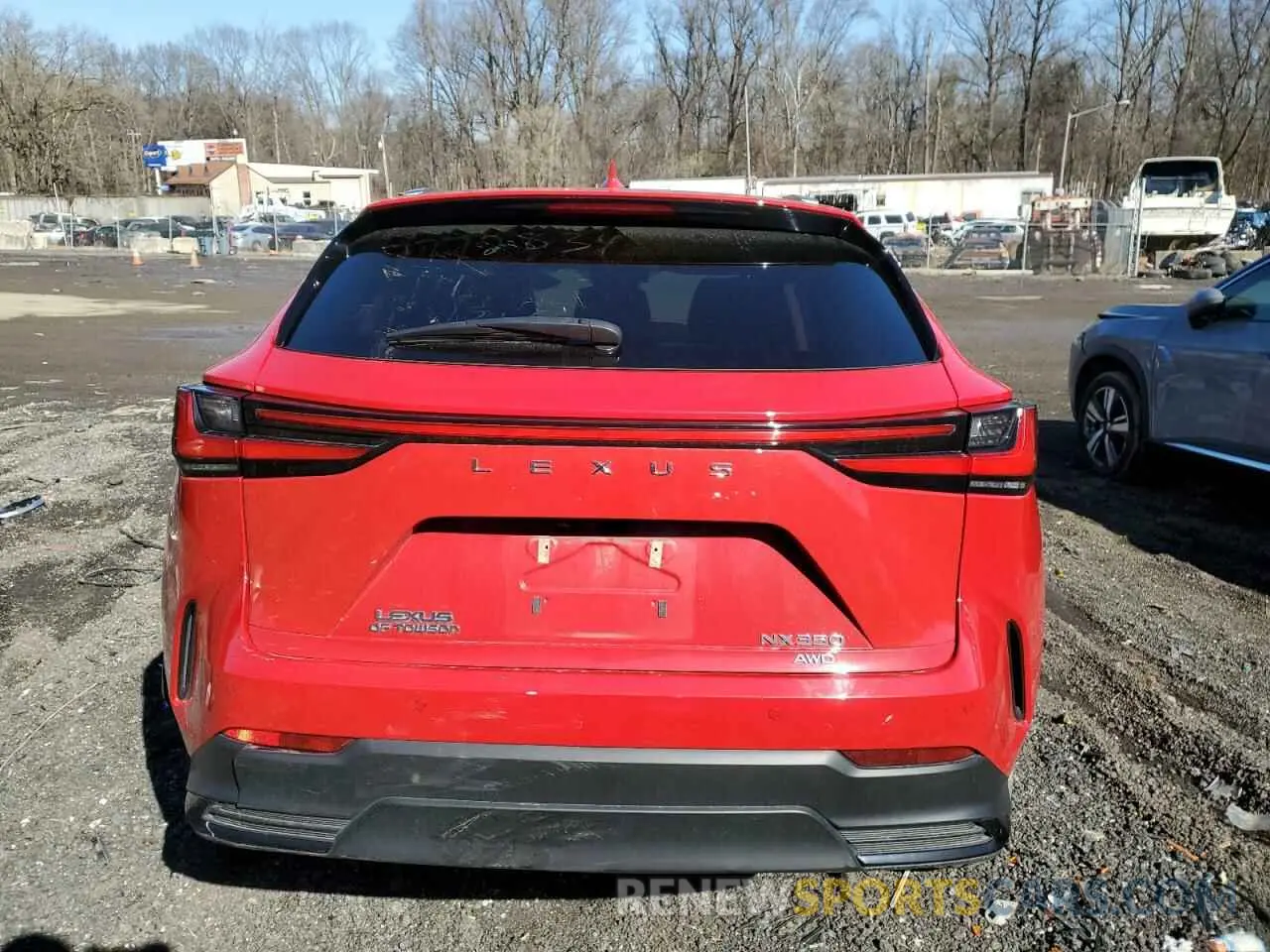 6 fotografías del automóvil dañado JTJGGCEZ3N2002823 LEXUS NX 350 2022