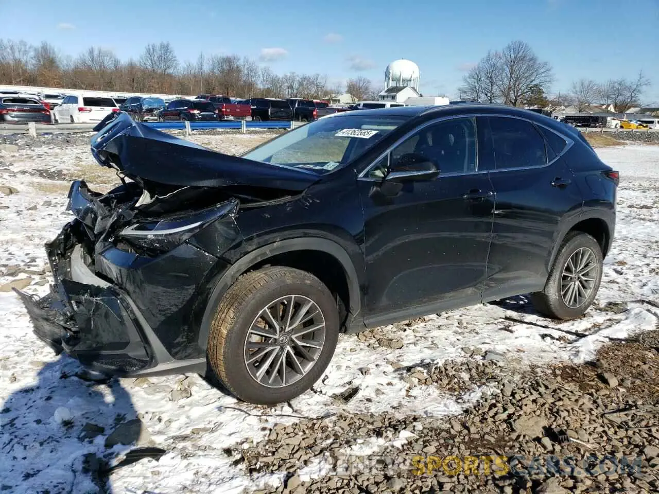 1 fotografías del automóvil dañado JTJGGCEZ3N2005494 LEXUS NX 350 2022
