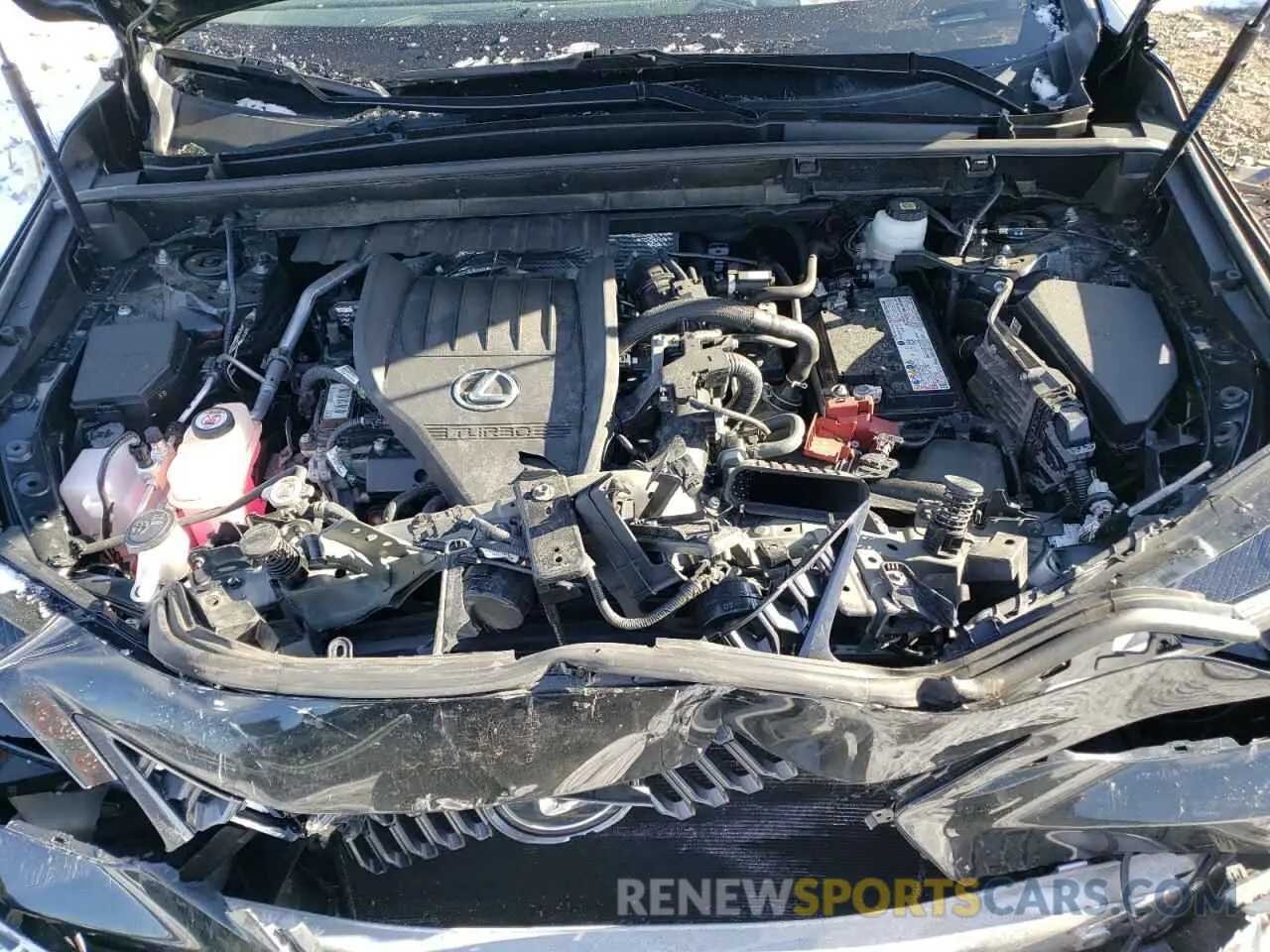 12 fotografías del automóvil dañado JTJGGCEZ3N2005494 LEXUS NX 350 2022
