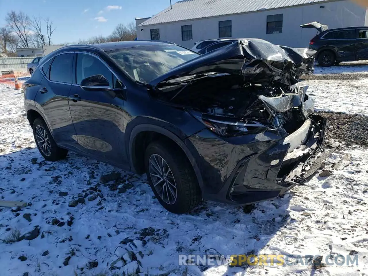 4 fotografías del automóvil dañado JTJGGCEZ3N2005494 LEXUS NX 350 2022