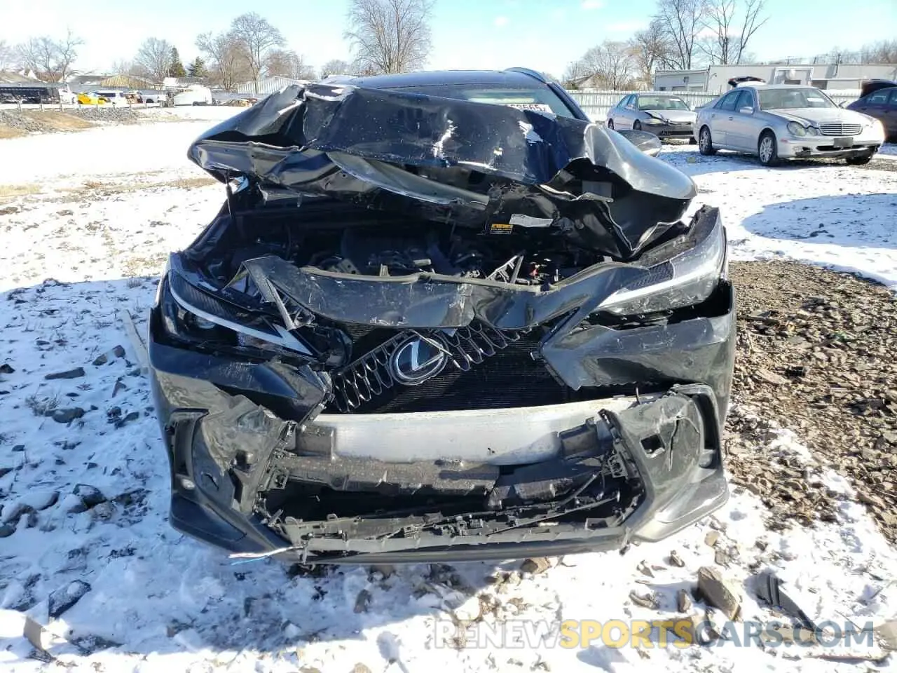 5 fotografías del automóvil dañado JTJGGCEZ3N2005494 LEXUS NX 350 2022