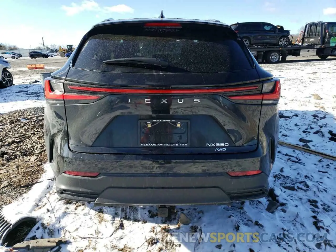 6 fotografías del automóvil dañado JTJGGCEZ3N2005494 LEXUS NX 350 2022
