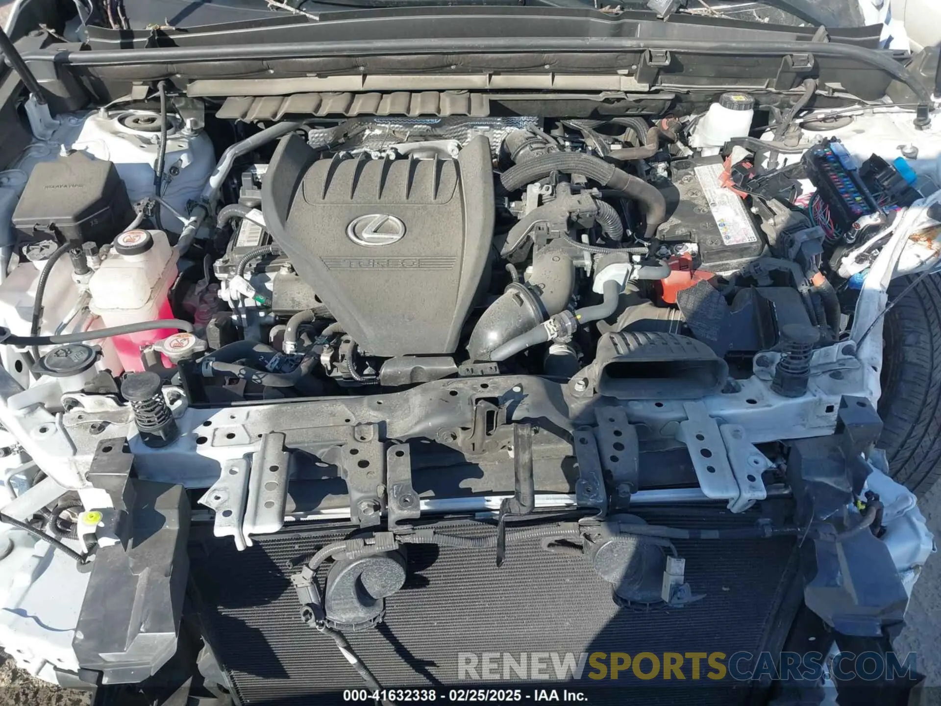 10 fotografías del automóvil dañado JTJGGCEZ3N5003887 LEXUS NX 350 2022