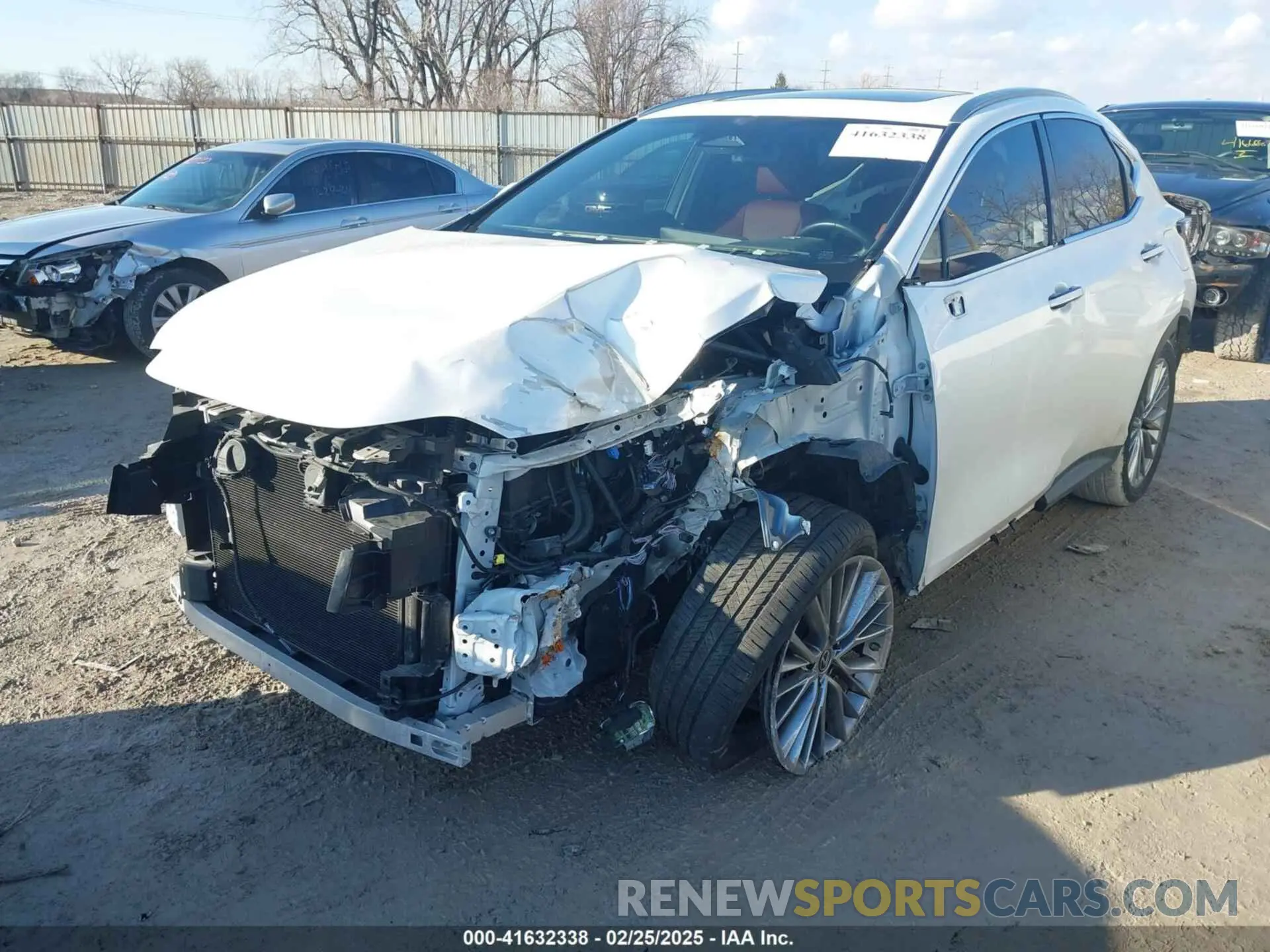 6 fotografías del automóvil dañado JTJGGCEZ3N5003887 LEXUS NX 350 2022