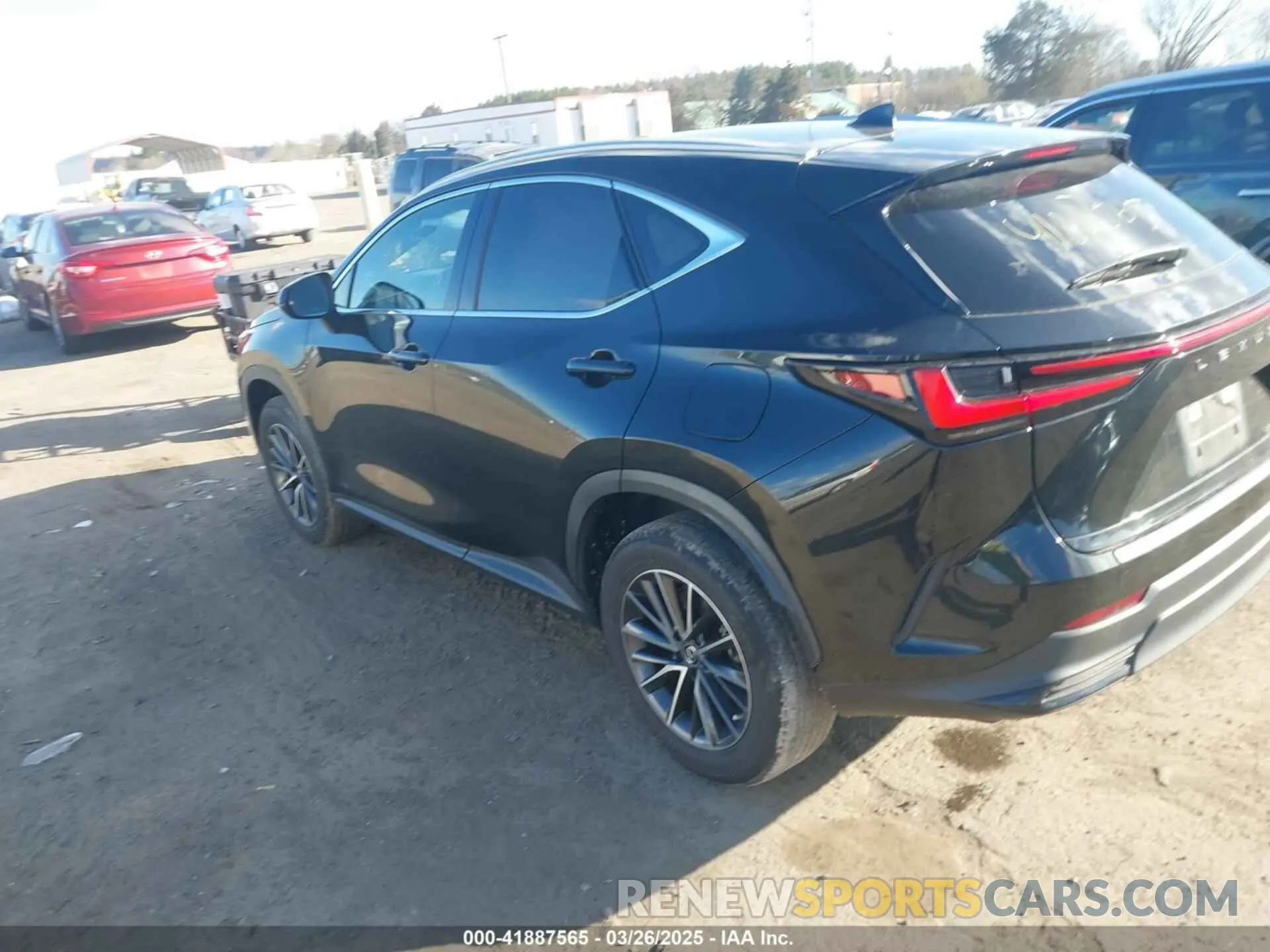 3 fotografías del automóvil dañado JTJGGCEZ4N5001291 LEXUS NX 350 2022