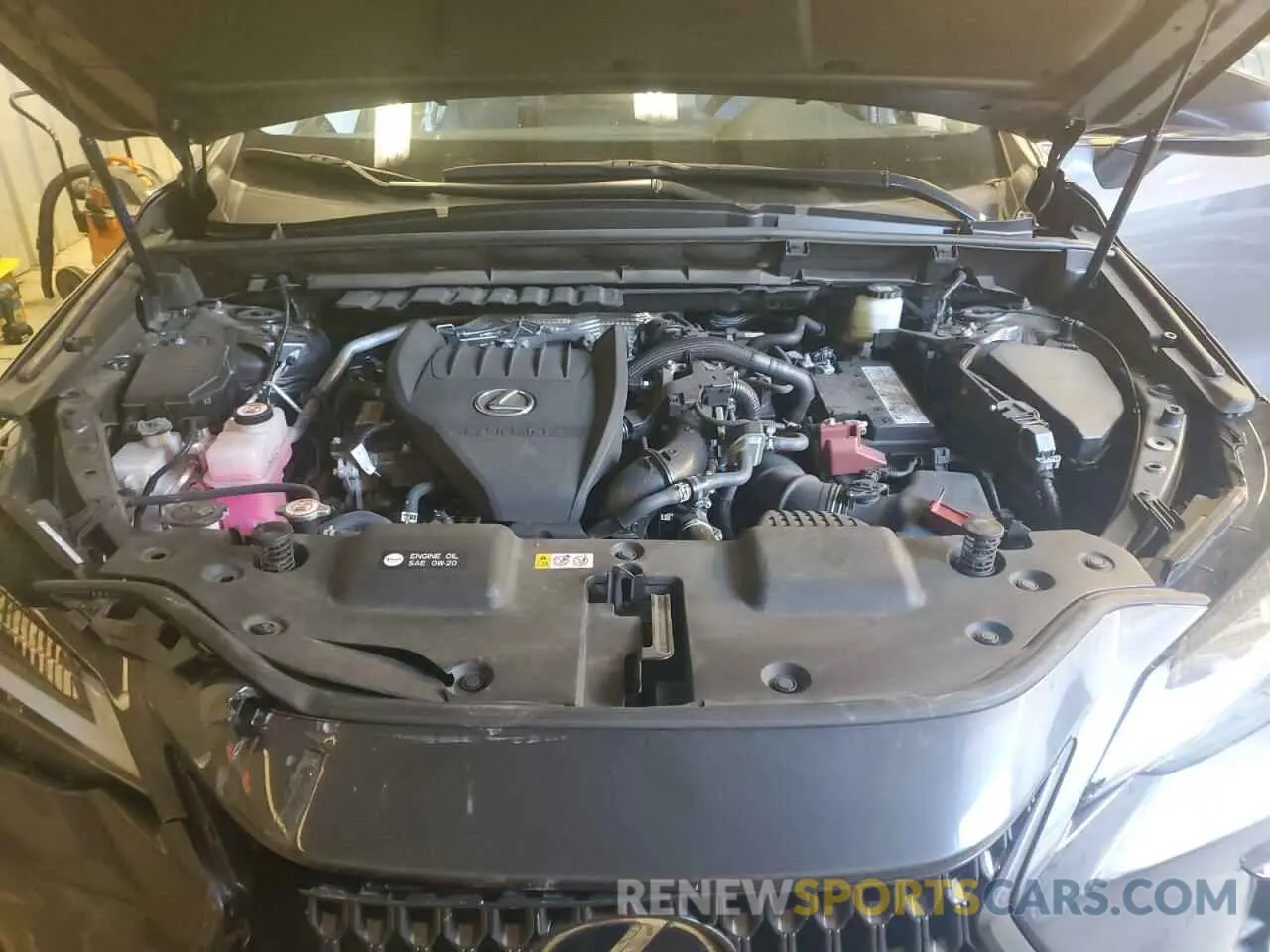 12 fotografías del automóvil dañado JTJGGCEZ4N5001792 LEXUS NX 350 2022