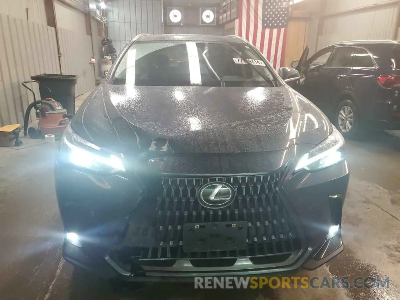 5 fotografías del automóvil dañado JTJGGCEZ4N5001792 LEXUS NX 350 2022