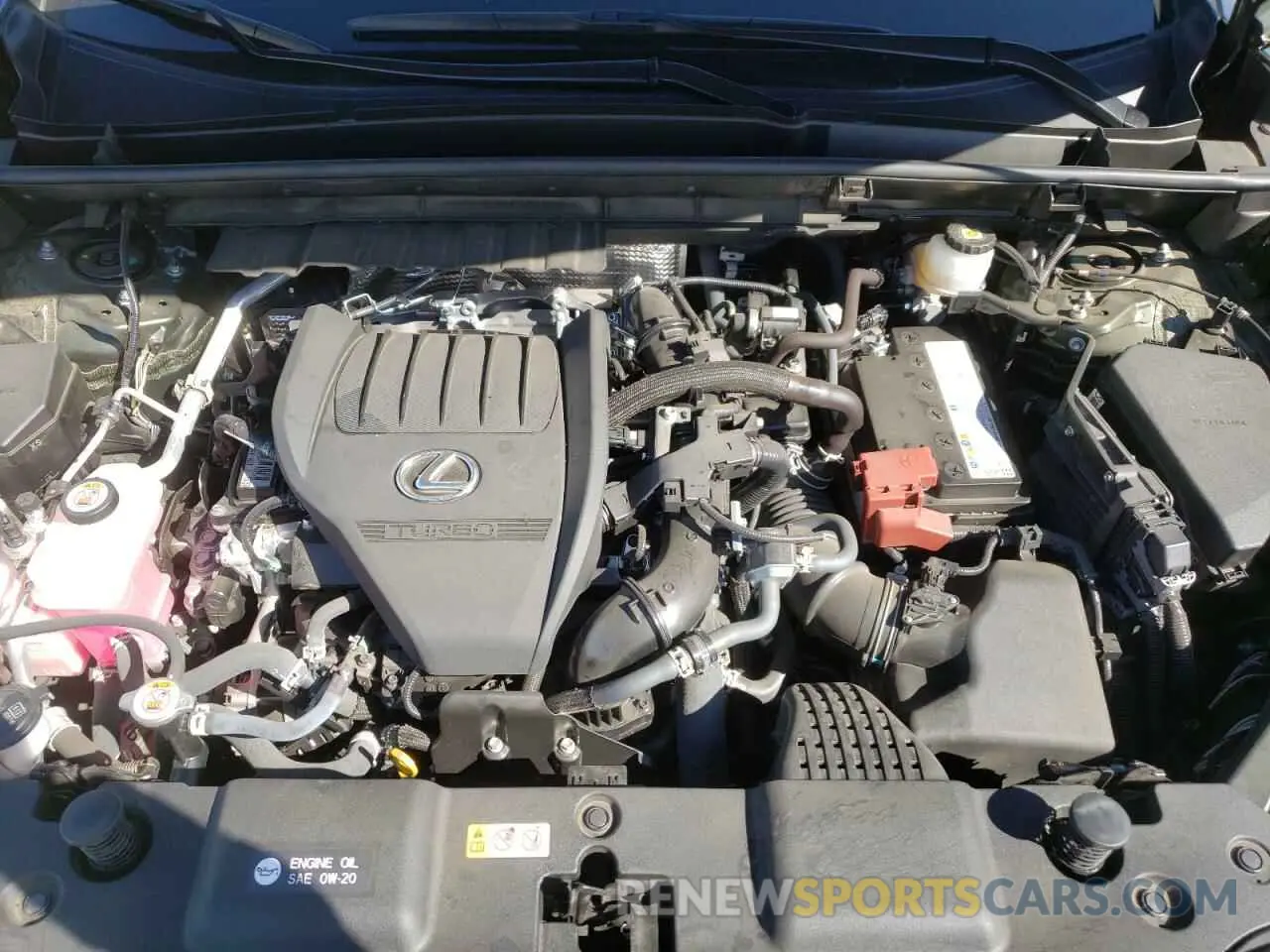 11 fotografías del automóvil dañado JTJGGCEZ7N2003568 LEXUS NX 350 2022