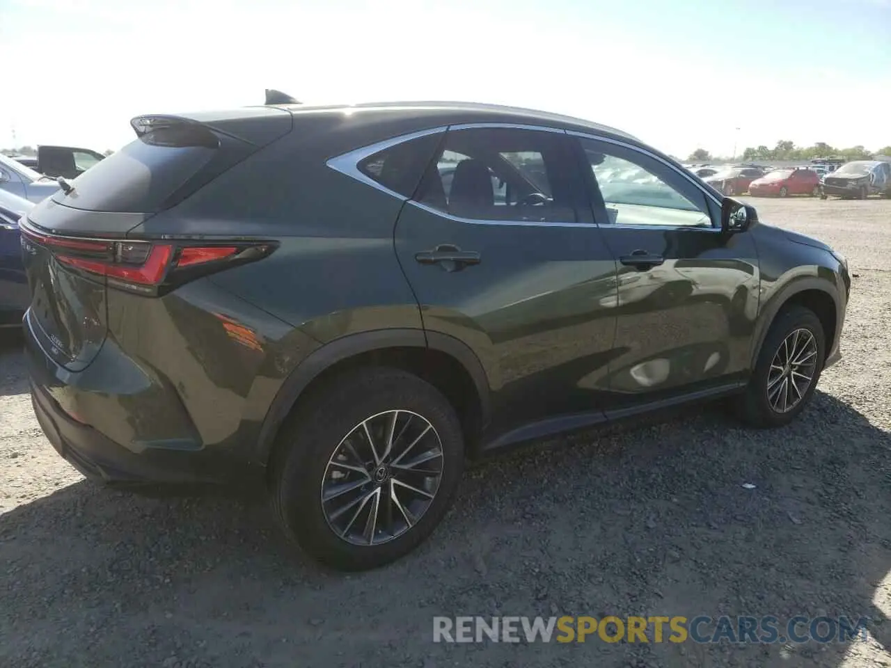 3 fotografías del automóvil dañado JTJGGCEZ7N2003568 LEXUS NX 350 2022