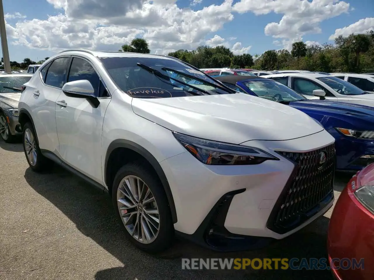 1 fotografías del automóvil dañado JTJGGCEZ7N5003326 LEXUS NX 350 2022