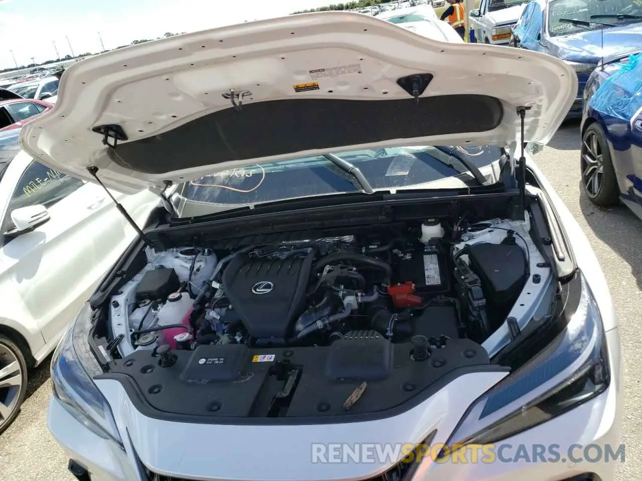 7 fotografías del automóvil dañado JTJGGCEZ7N5003326 LEXUS NX 350 2022
