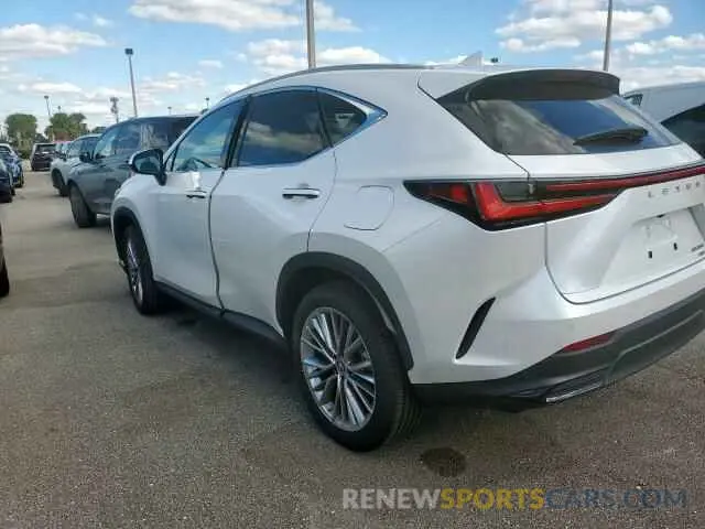 3 fotografías del automóvil dañado JTJGGCEZ8N2000646 LEXUS NX 350 2022