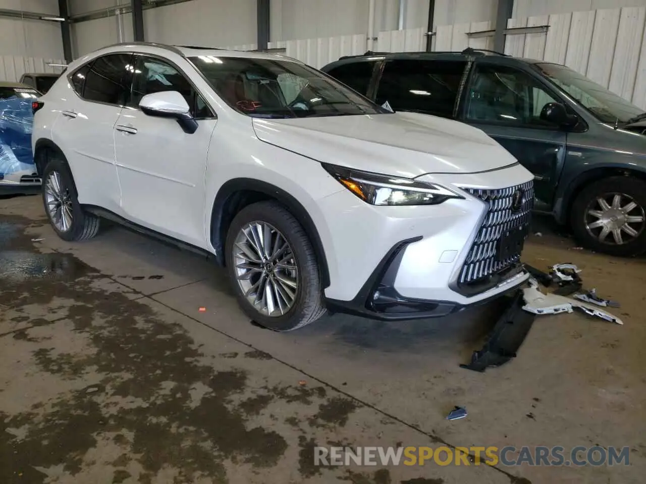 1 fotografías del automóvil dañado JTJGGCEZ8N5000290 LEXUS NX 350 2022