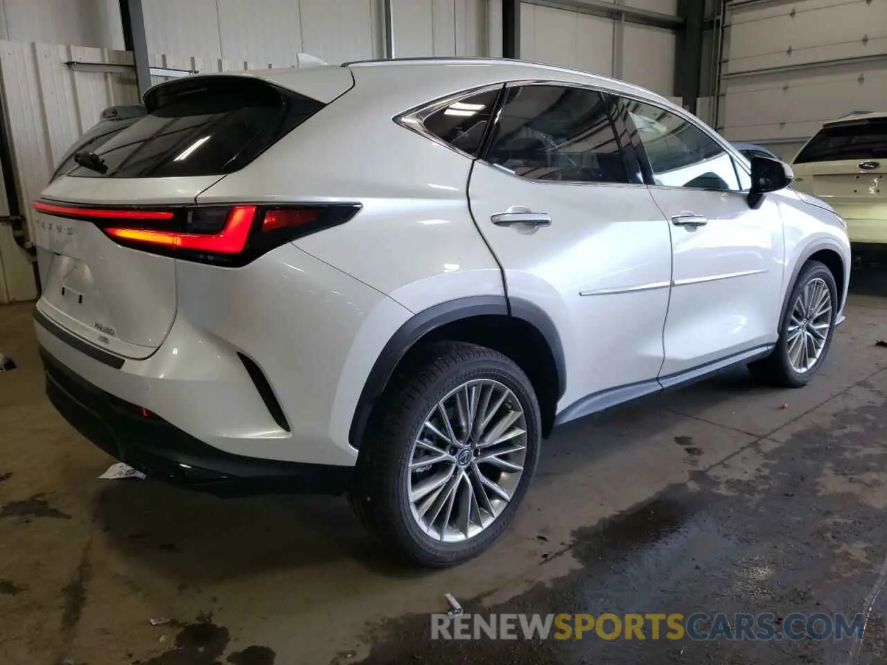 4 fotografías del automóvil dañado JTJGGCEZ8N5000290 LEXUS NX 350 2022