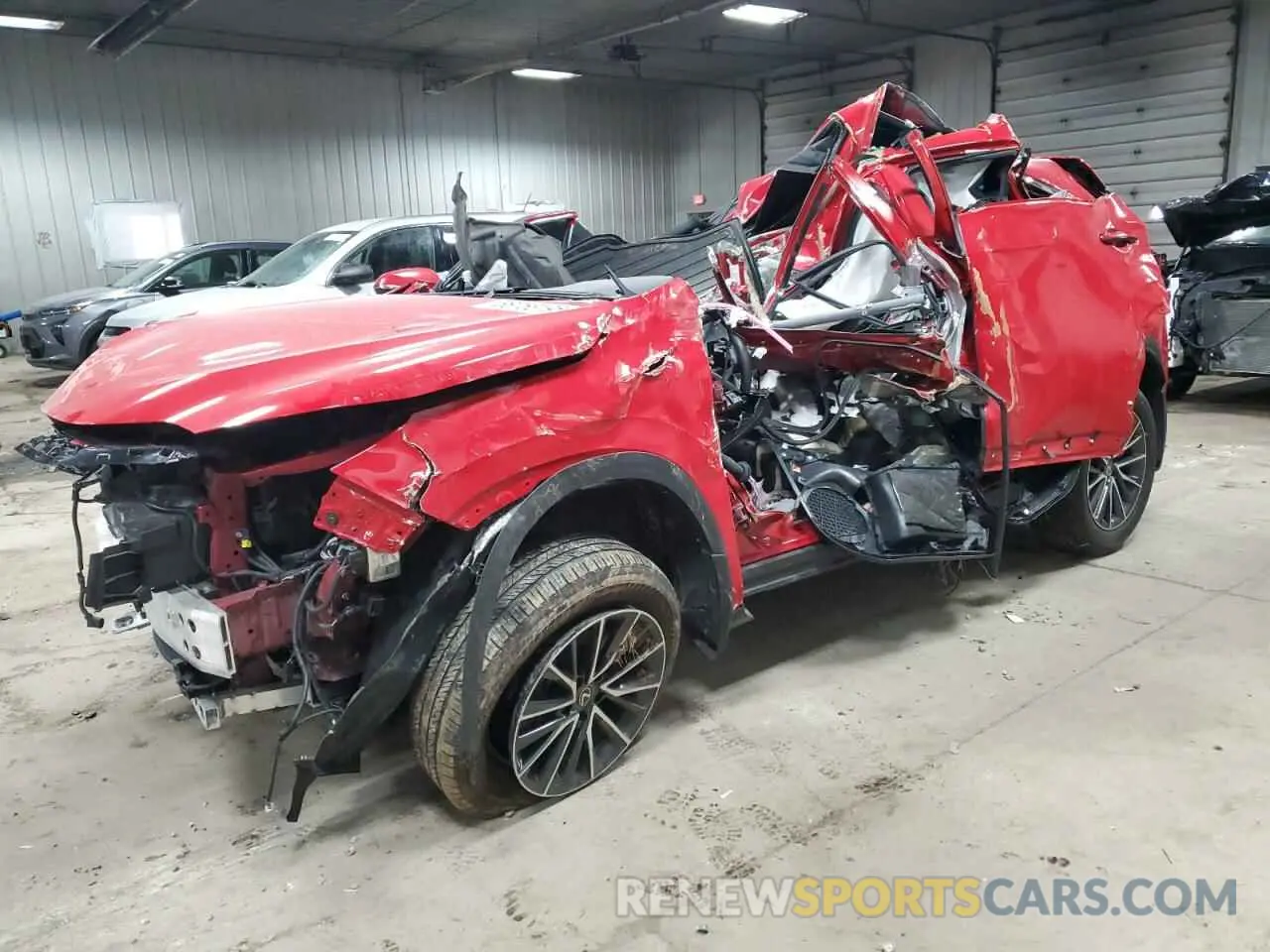 1 fotografías del automóvil dañado JTJGGCEZXN2000728 LEXUS NX 350 2022