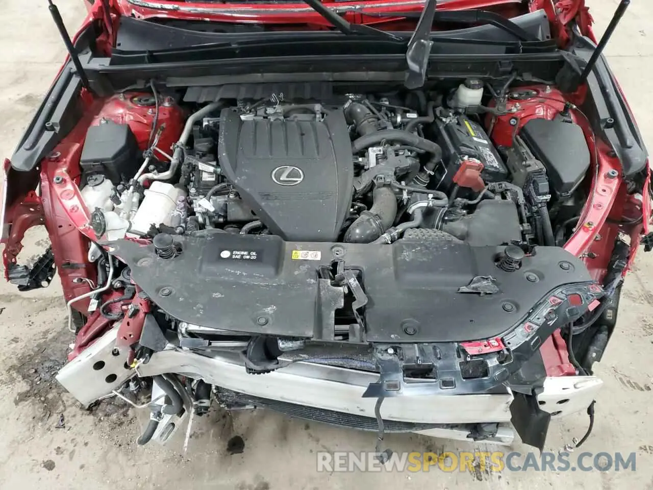 12 fotografías del automóvil dañado JTJGGCEZXN2000728 LEXUS NX 350 2022