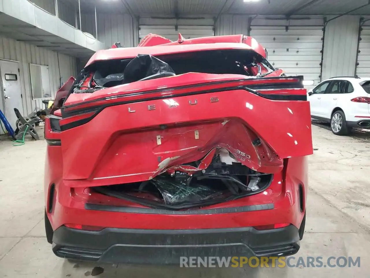6 fotografías del automóvil dañado JTJGGCEZXN2000728 LEXUS NX 350 2022