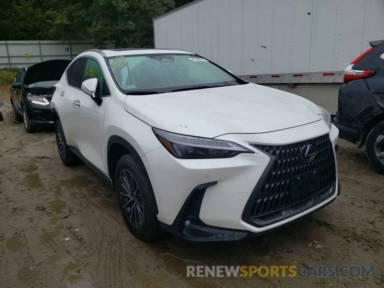 1 fotografías del automóvil dañado JTJGGCEZXN2002155 LEXUS NX 350 2022