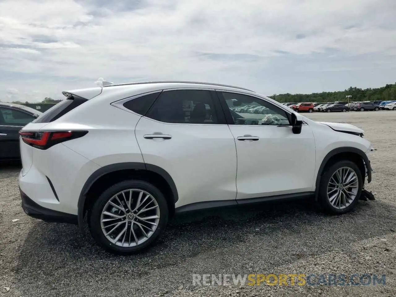 3 fotografías del automóvil dañado JTJHGCEZ2N2007709 LEXUS NX 350 2022